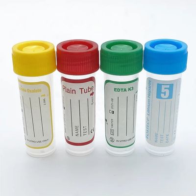 Kualitas  Non Vacuum Blood Tube Sterile Disposable Pediatric Micro Edta Blood Sample Capillary Serum Collection Pabrik