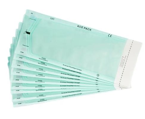 5.7 Cm X 13 Cm Medical Sterile Bag Dental Packaging Peel Pack Self Seal used for Sterilizing Dental Medical Instruments