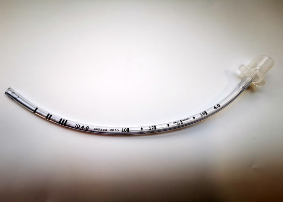 PVC 4,0 mm tabung endotracheal hidung tabung endotracheal Rae preformed