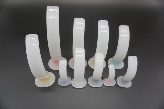 80mm Guedel Airway Size ISO13485 Airway Oropharyngeal dengan ukuran yang tepat,
