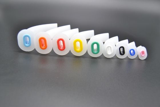 Dewasa Berpalsukan Guedel Oropharyngeal Airway 100mm Blok Gigitan Merah