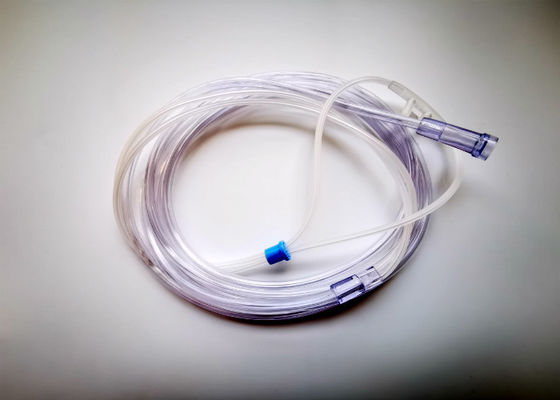 Mencelupkan Soft Nasal Cannula Tube Prongs Nasal Cannula Oxygen