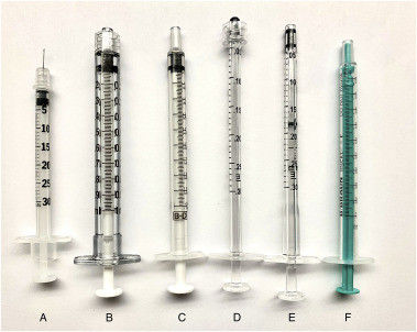 Luer Slip Jarum Suntik Steril Sekali Pakai Tiga Bagian 10 Ml 20 Ml Tanpa Jarum