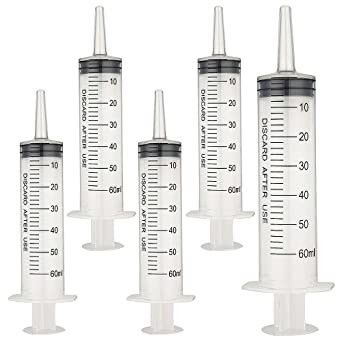 2 Bagian Luer Slip Jarum Suntik Steril Sekali Pakai 10 Ml 20Ml Tanpa Jarum