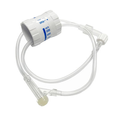 Y Injection Port DEHP Free Disposable Infusion Transfusion Set Pengaturan Laju Aliran