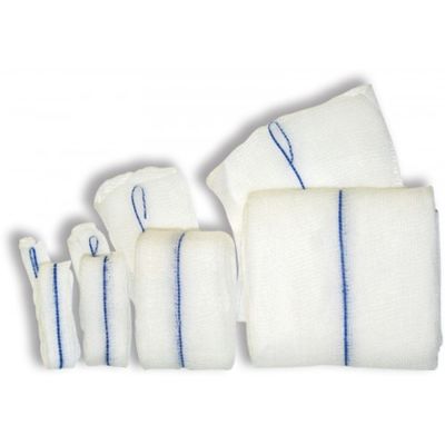 Perlengkapan medis 100% kapas Disposable Gauze Swab Manufacturer Absorbent Gauze Swabs Steril putih pembalut luka