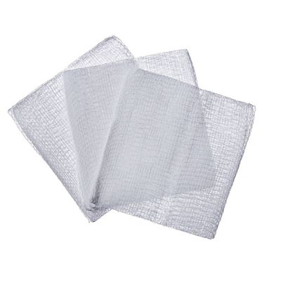Grosir 100% Katun Medis Steril atau Tidak Steril 2′ ′ /3′ ′ /4′ ′ - 8/12/16ply Gaze Swabs
