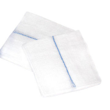 Non-Woven Non-Steril Dental Cotton Gaze Swab untuk menyerap darah dan mengeksudasi Gaze Swabs Swab pembalut luka putih