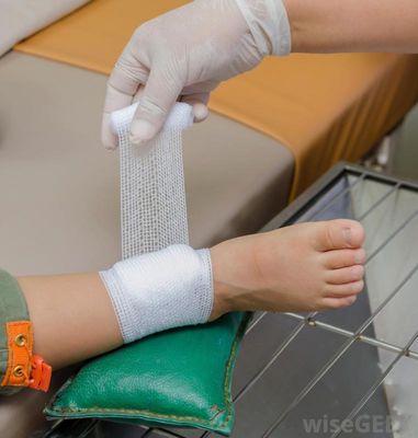 Gaze Roll Medical 100% Cotton Dressing Gaze dan Bandage Roll ISO Disetujui Steril