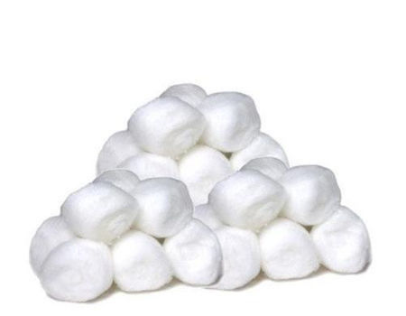 100% Cotton Absorbent Medical Cotton Balls Bola Kasa Steril Sekali Pakai Dengan X-Ray
