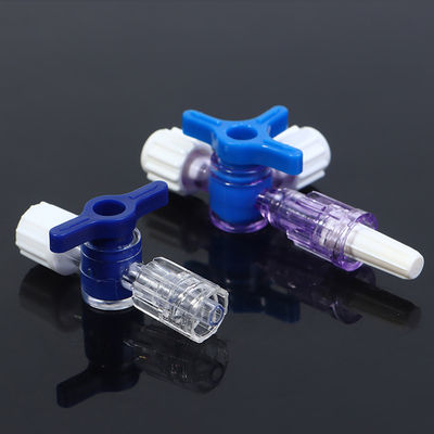 Luer Lock Catheter Plastic One Way Infusion Stopcocks Valve Water Medis