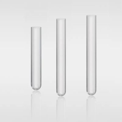 OEM Laboratory Disposable Plastic PS Material Test Tube 3.5ml 5ml Dengan Cap Atau Tanpa Cap