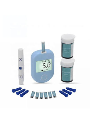 Mesin Uji Meteran Glukosa Darah 1.1-33.3mmol/L Monitor Glukosa Darah