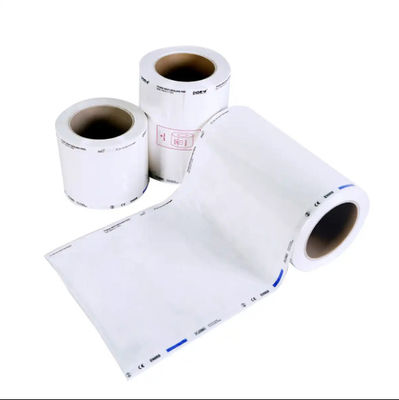 200mm*100mm Tyvek 2FS/1059B/1073B kantong Tyvek medis steril gulungan untuk sterilisasi plasma