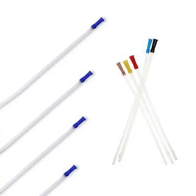 14Fr Kateter Intermiten PVC Uretra Medis Steril Untuk Pria Dan Wanita