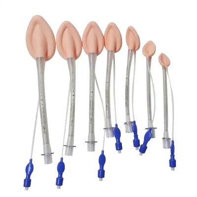 Perlengkapan Saluran Udara Silicone Laryngeal Mask yang Dapat Digunakan Kembali Untuk Anak atau Dewasa