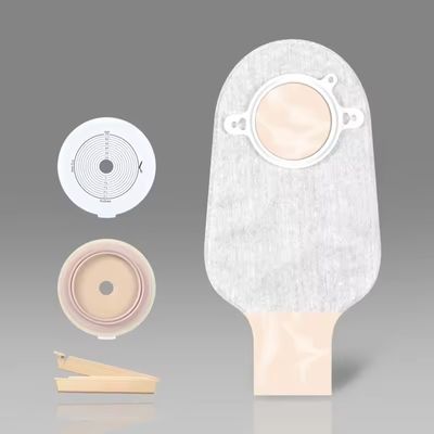 Kantong Ostomi 2 Piece Tipe Untuk Kolostomi Kantong Ostomi yang dapat digunakan kembali 60mm Kantong Stoma Kolostomi